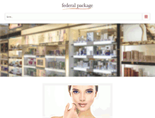 Tablet Screenshot of federalpackage.com
